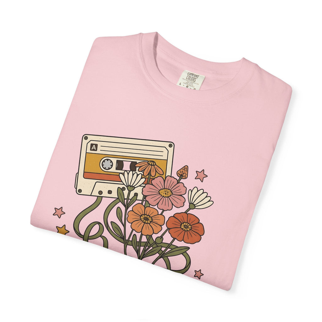 Cassette Tape Blooms Shirt Boho Chic Instruments Unisex product image 11