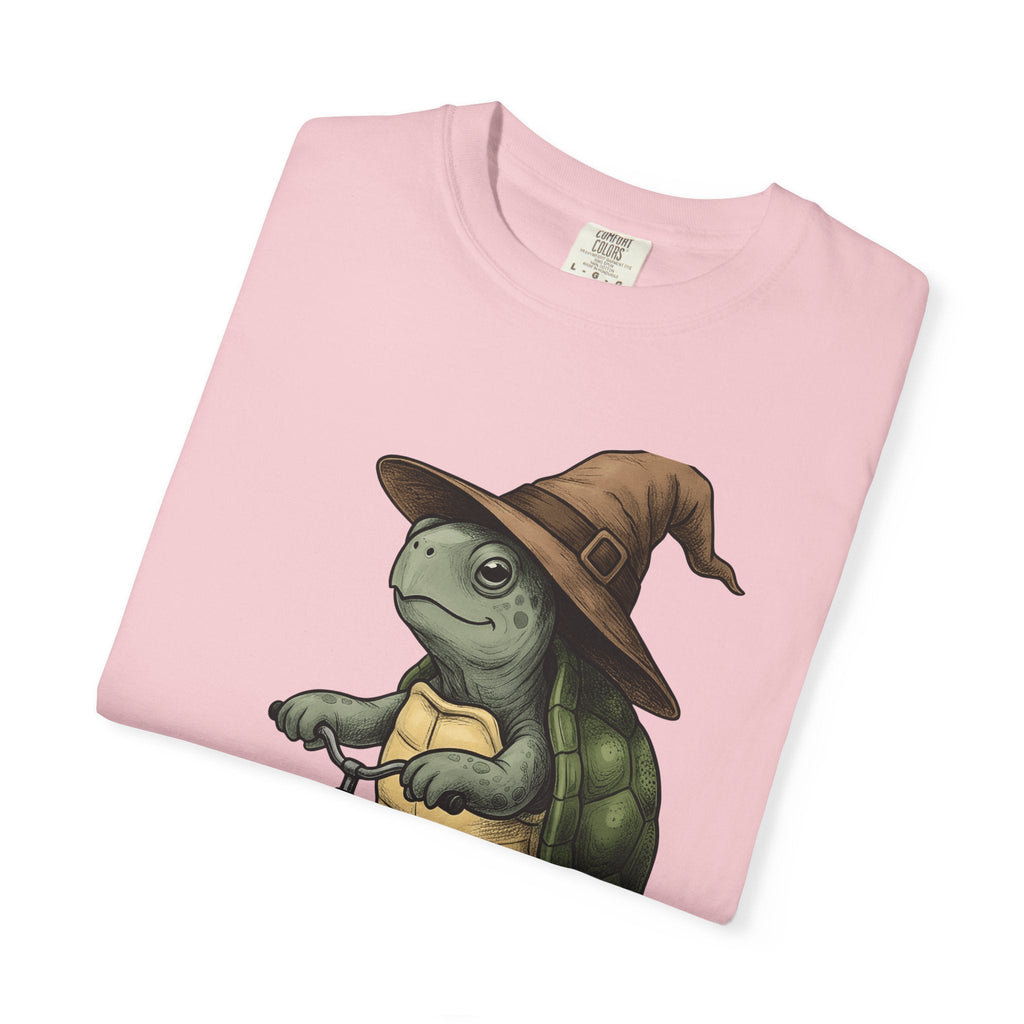 Turtle Bike Shirt Teacher Pets Unisex Gift Hand Drawn Tee product image 11