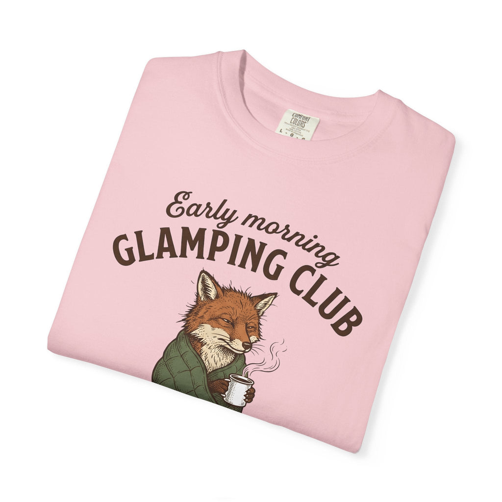 Fox Coffee Shirt Camping Animal Unisex Gift Hand Drawn Tee product image 11