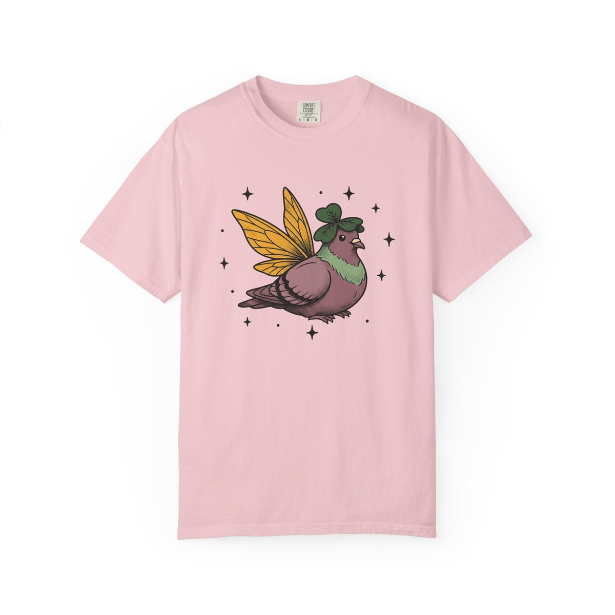 Fairy Bird Shirt Cute Critter Unisex Gift Cartoon Tee product image 3