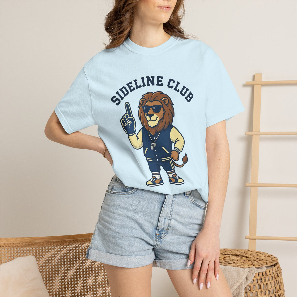 Lion Figure Shirt Moms Workout Gift for Women Animated Tee product image 9