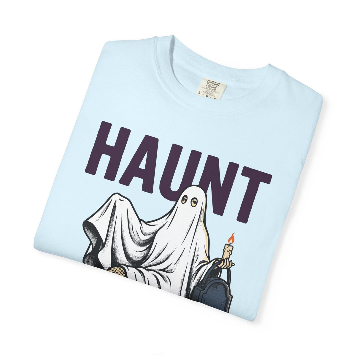 Ghost Dress Classic T-Shirt – Spooky Halloween Specter product image 8