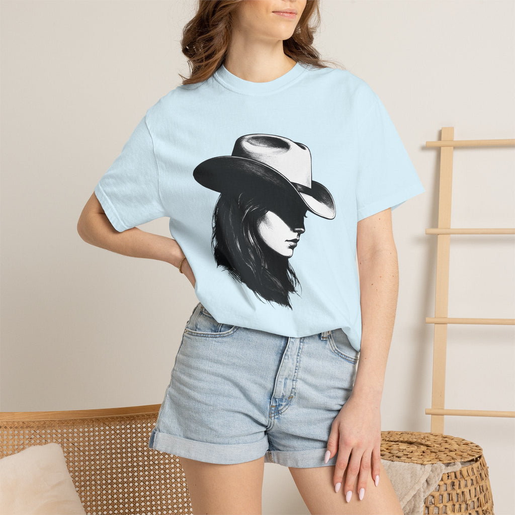 Cowgirl Portrait Shirt Agriculture Gift for Women Cartoon product image 9