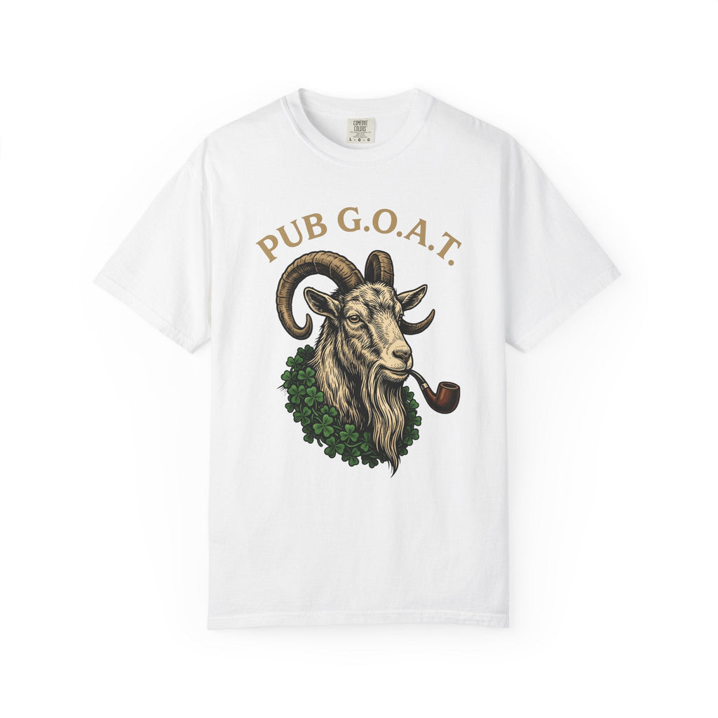 Goat Smoking Cigar Shirt St Patrick's Day Tavern Unisex product image 1
