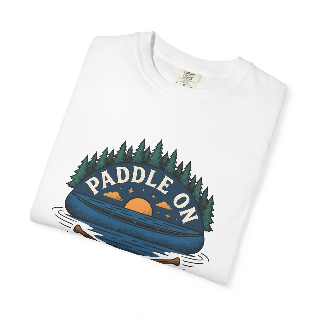 Paddle Boat Sunset Shirt Sports Exploration Unisex Gift product image 5