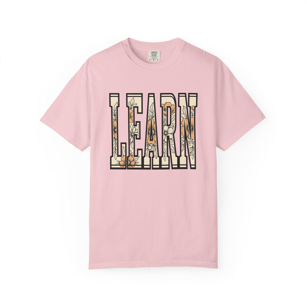 Flower Lettering Shirt Teacher School Unisex Gift Hippie product image 3