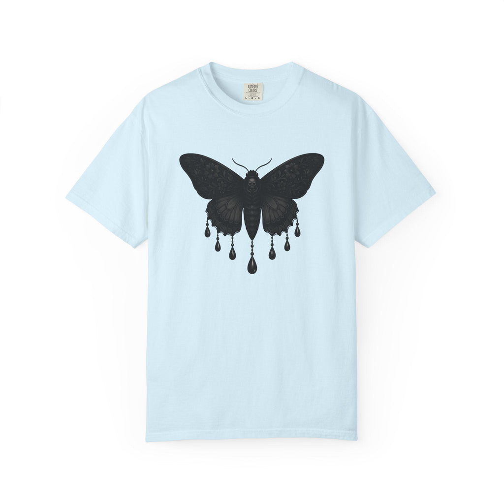 Spooky Moth Shirt Halloween Dark Unisex Gift Horror Art Tee product image 2