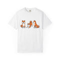 Shiba Inu Dogs Shirt Dog Fauna Unisex Gift Line Art Tee product image 1