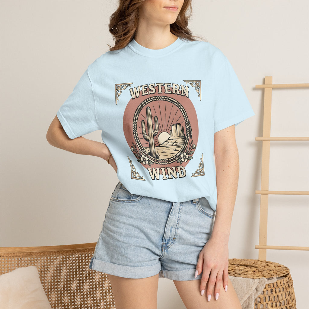 Desert Cactus Shirt Boho Chic Cowboy Unisex Gift Retro Tee product image 9