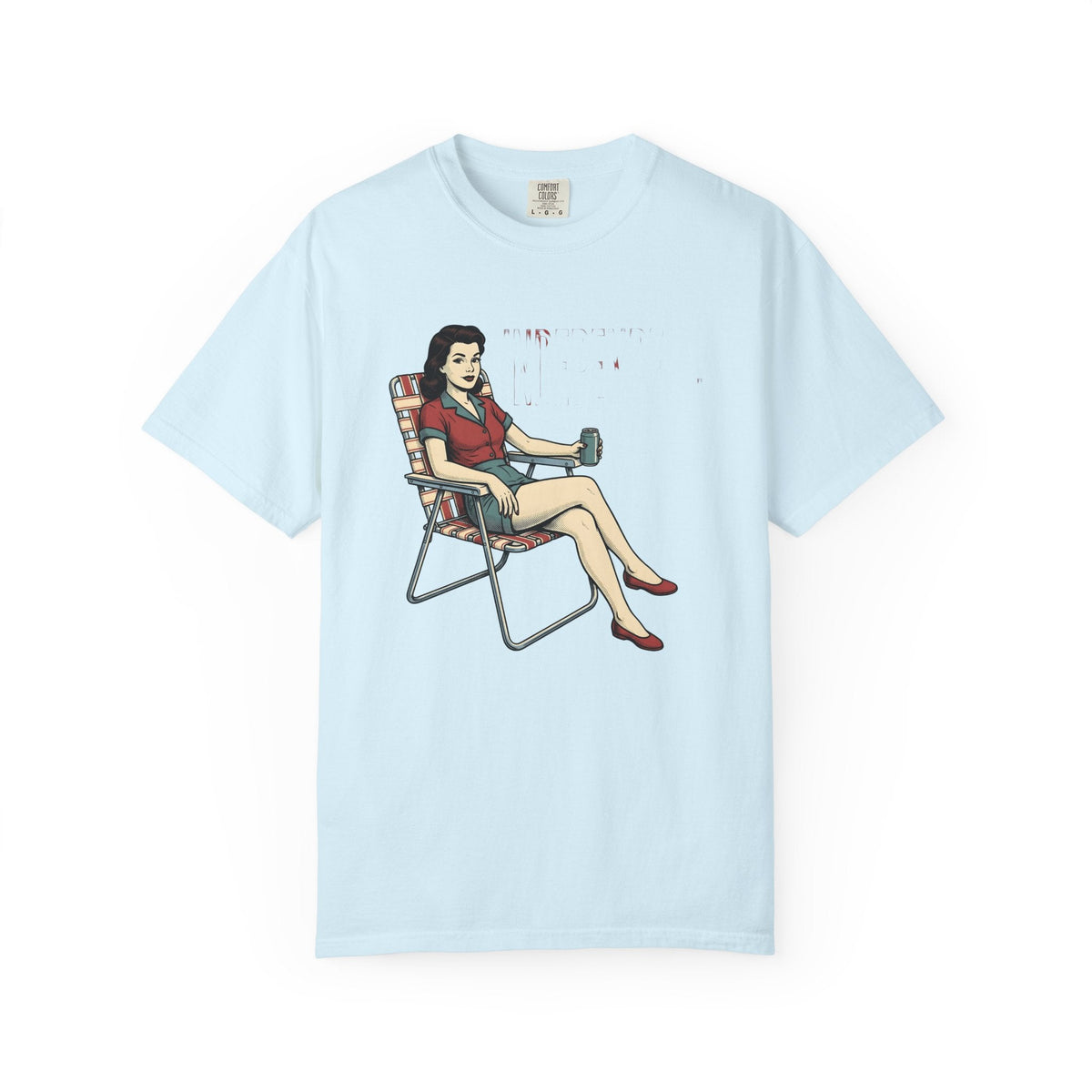 Pinup Woman Shirt 4th Of July Freedom Gift Women Throwback product image 2