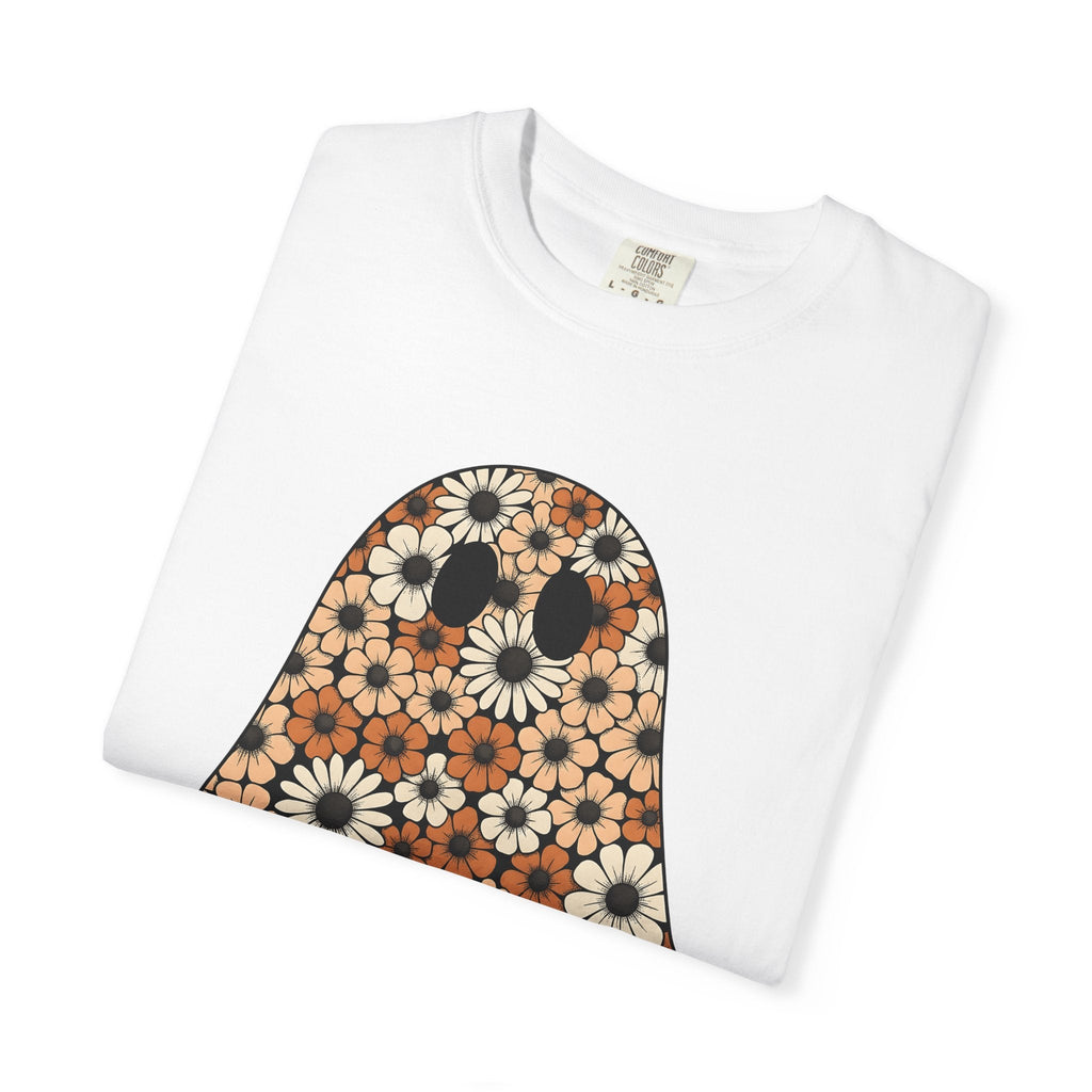 Garden Ghost Shirt Halloween Flora Unisex Gift Folk Tee product image 6