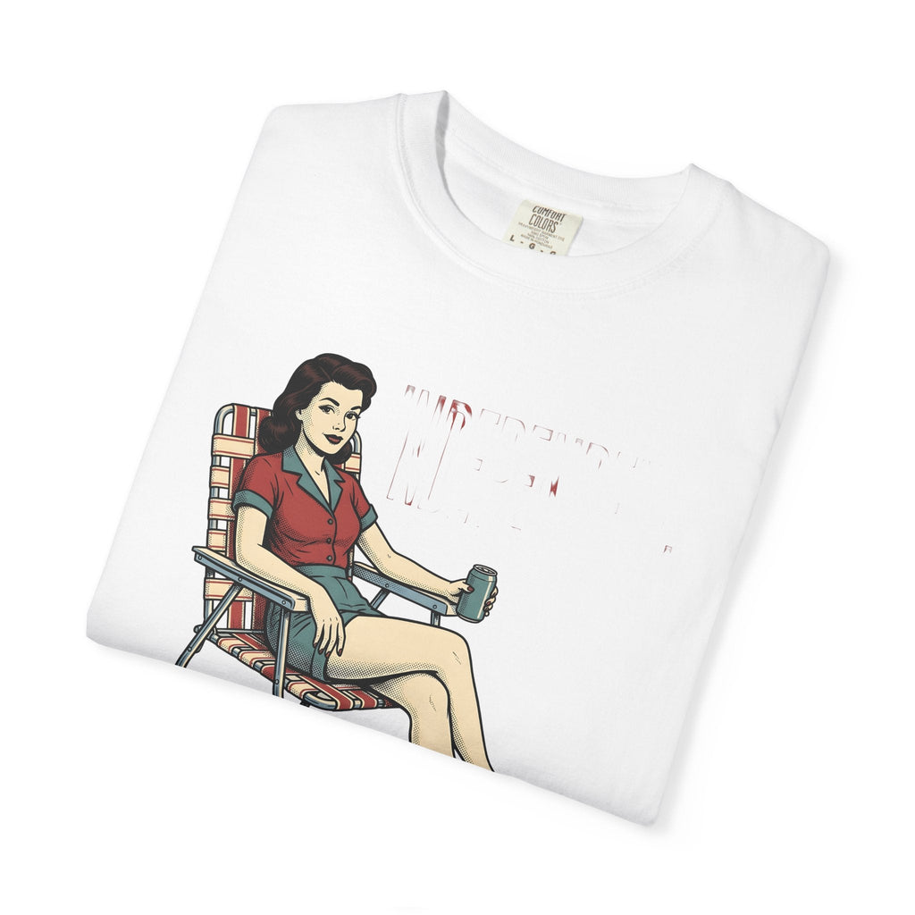 Pinup Woman Shirt 4th Of July Freedom Gift Women Throwback product image 5