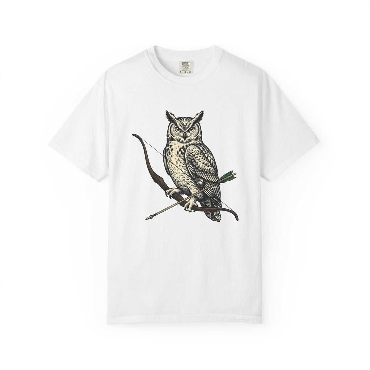 Bird Bow Arrow Retro T-Shirt – Archery Wildlife Hunting product image 1