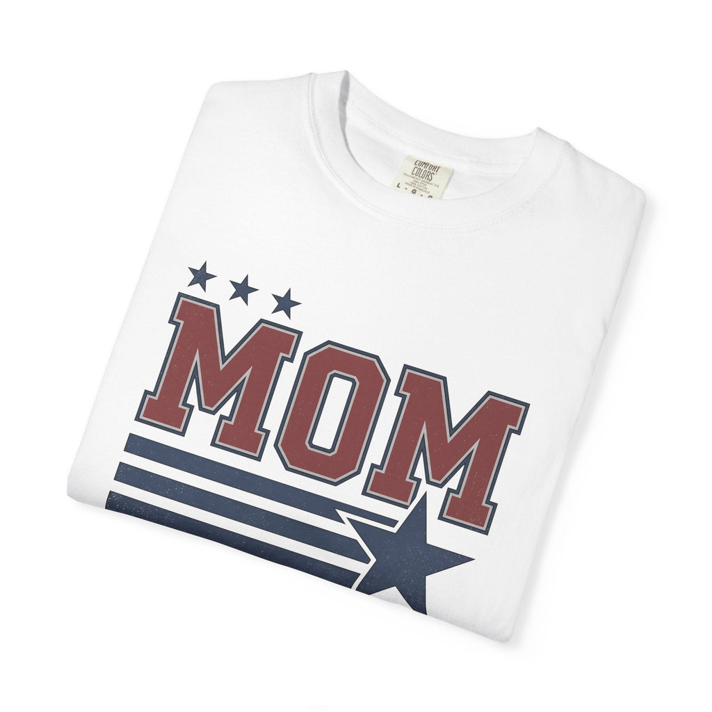 Stars Stripes Shirt Mom Fitness Gift for Women Bold Tee product image 5