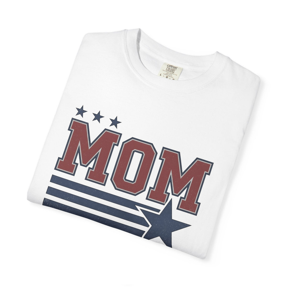 Stars Stripes Shirt Mom Fitness Gift for Women Bold Tee product image 5