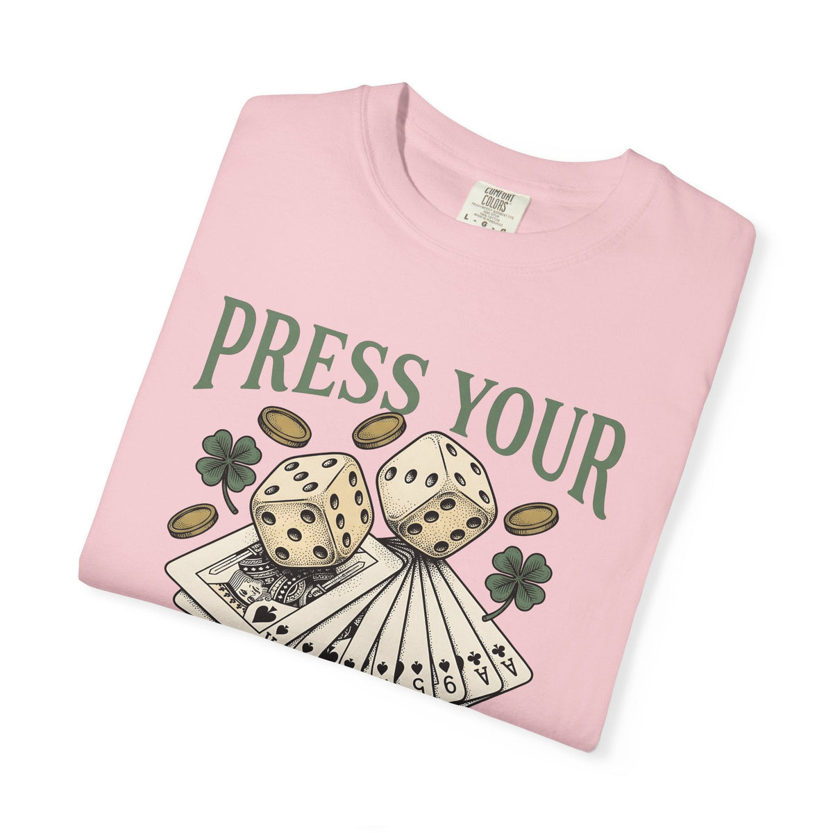 Dice Cards Shirt St. Patrick's Day Casino Unisex Gift Retro product image 11