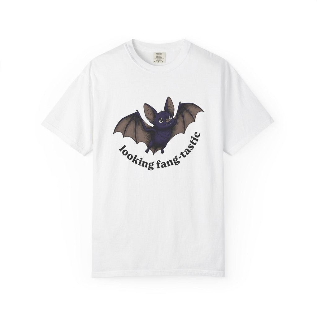 Bat Cartoon Cute T-Shirt – Funny Halloween Animal Design product image 1