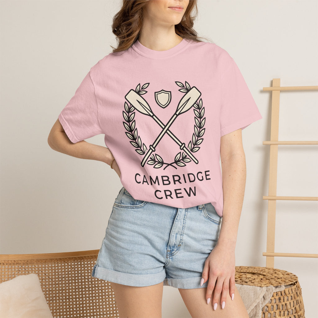 Crossed Paddles Shirt Rowing Squad Unisex Gift Line Art Tee product image 12