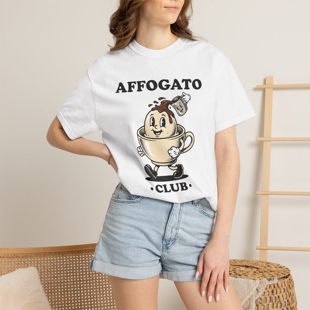Coffee Ice Cream Cone Shirt Cuisine Unisex Gift Animated Tee product image 6