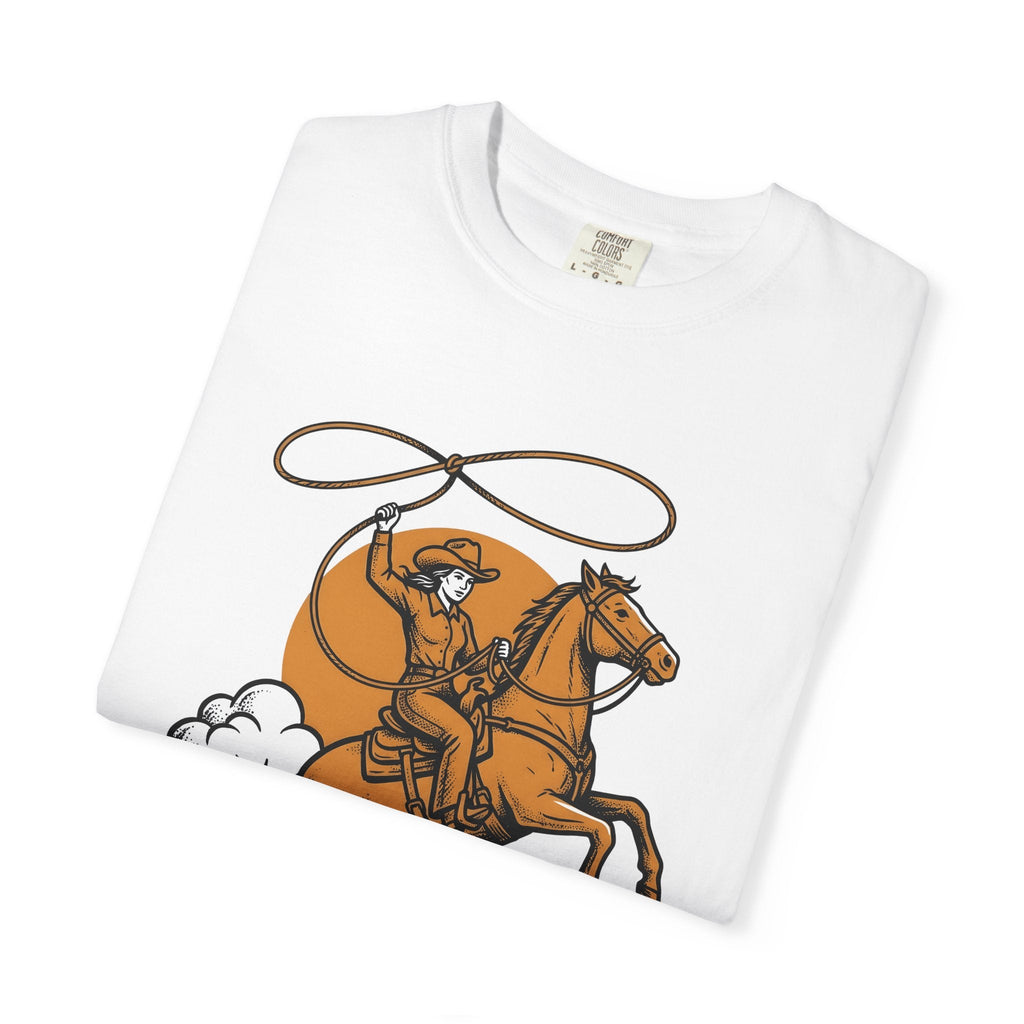 Cowgirl Horse Shirt Ranch Gift for Women Sketch Tee product image 5