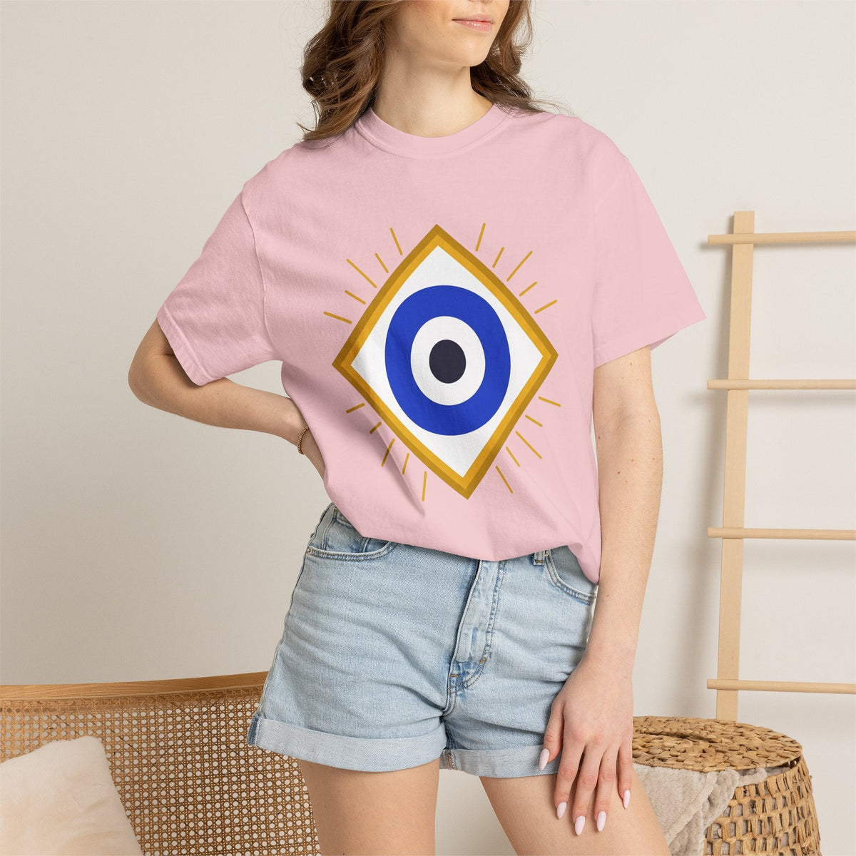 Evil Eye Shirt Boho Chic New Age Unisex Gift Contemporary product image 12