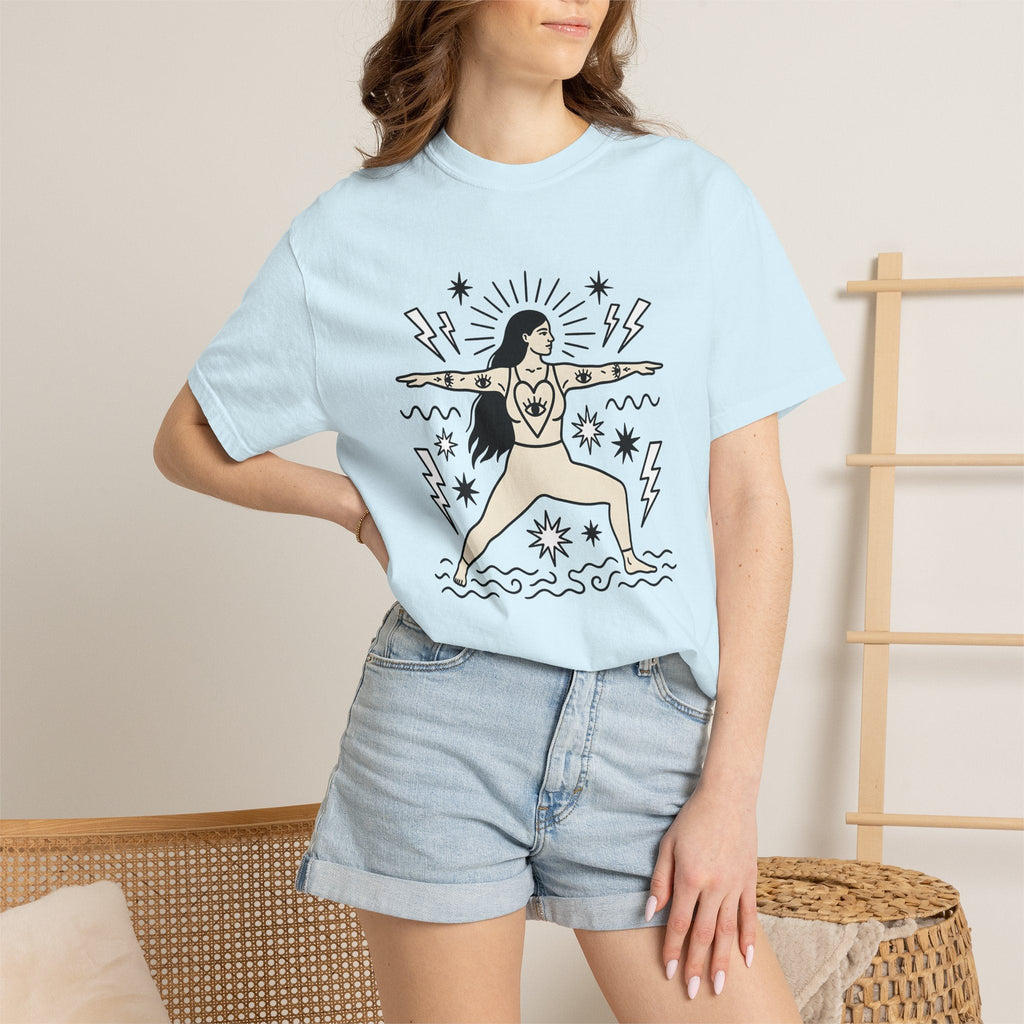 Meditation Pose Shirt Yoga Health Unisex Gift Modern Design product image 9