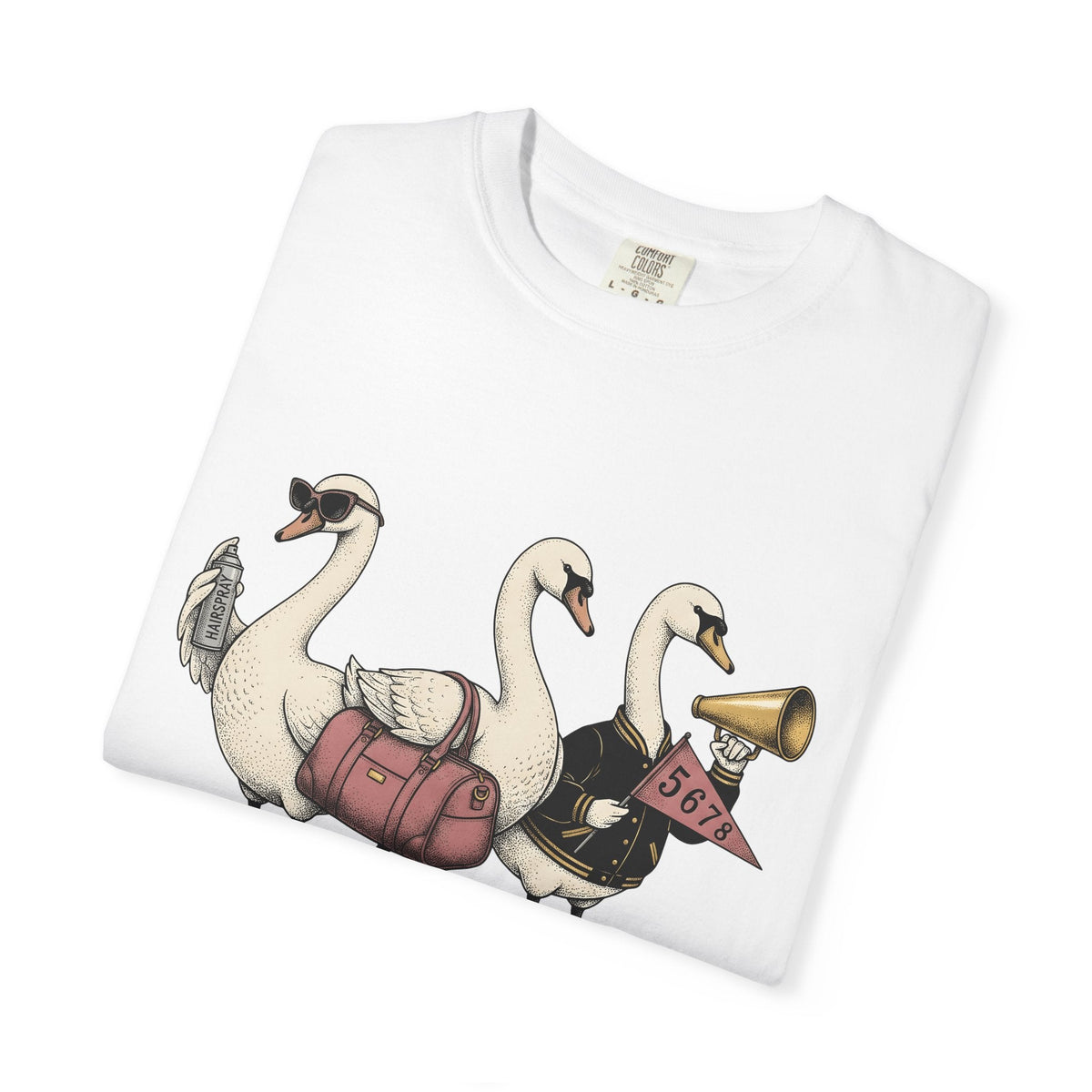 Swan Set Shirt Moms Fauna Gift for Women Storybook Tee product image 5