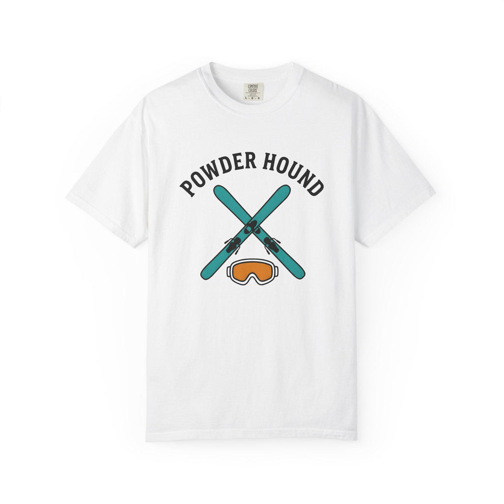 Crossed Snow Skis Shirt Skiing Ice Unisex Gift Sleek Tee product image 1