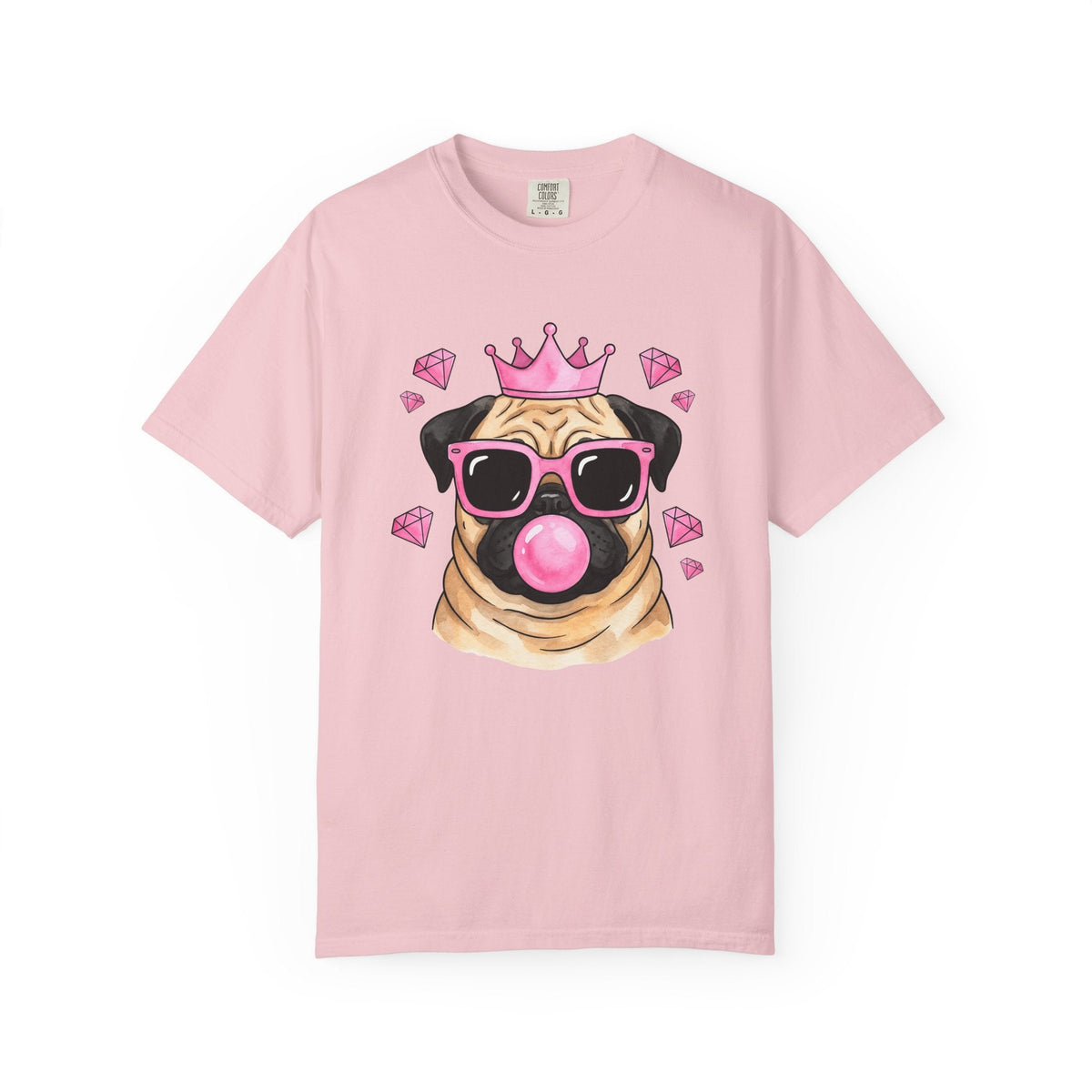 Pug Dog Shirt St. Valentines Day Unisex Gift Cute Tee product image 3