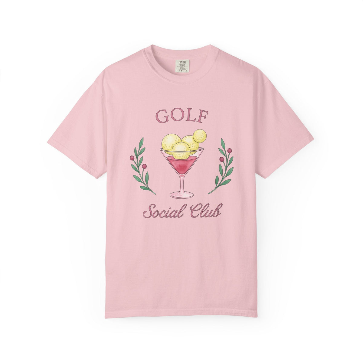 Golf Drink Shirt Joke Unisex Gift Hand Painted Tee Cocktail product image 3