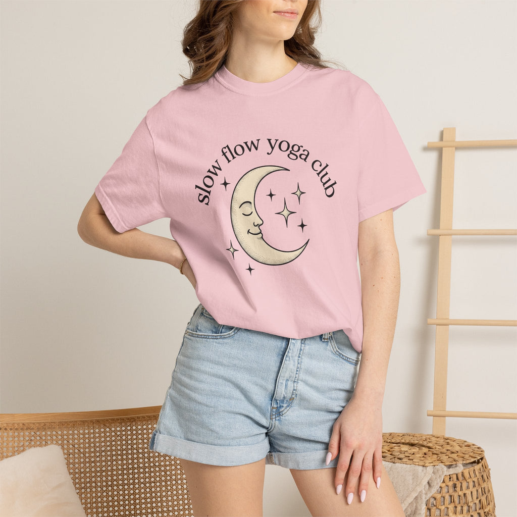 Crescent Moon Shirt Yoga Mindfulness Unisex Gift Hippie Tee product image 12