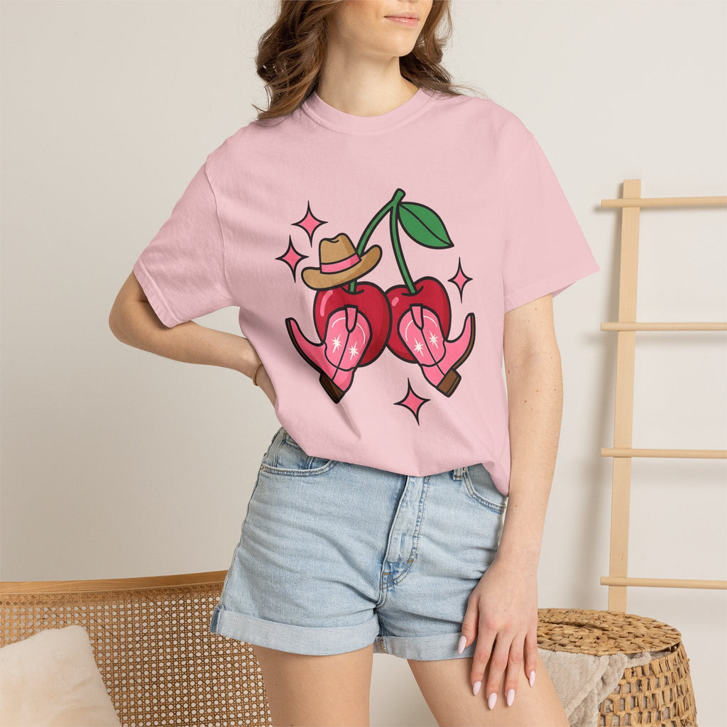 Cherry Cowboy Boots Shirt Cowgirl Western Gift for Women product image 12