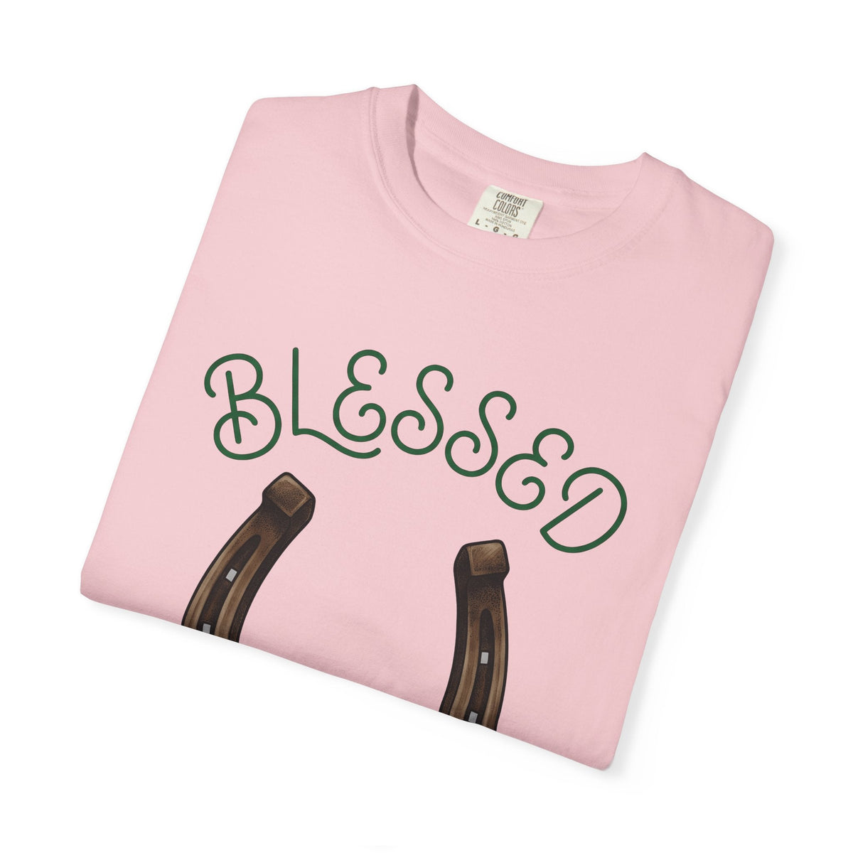 Shamrock Horseshoe Shirt St Patrick's Day Amulet Unisex product image 11
