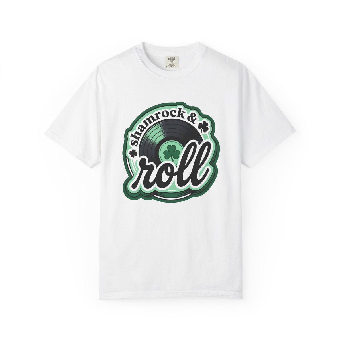 Record Disc Shirt St Patrick's Day Sound Unisex Gift Pop product image 1