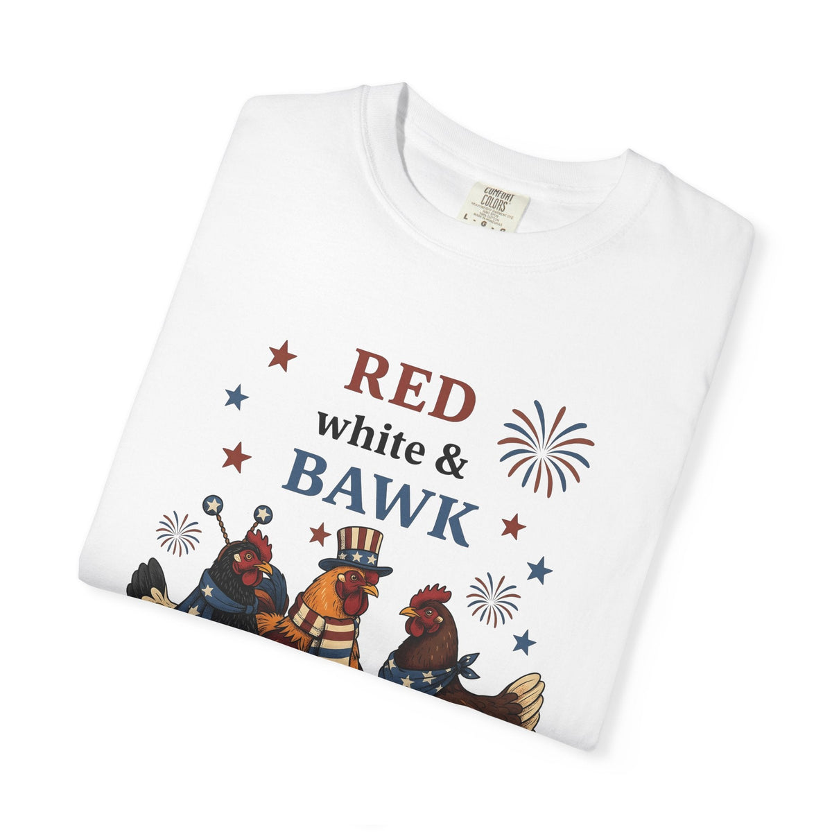 Freedom Chickens Shirt 4th Of July Homestead Unisex Gift product image 5