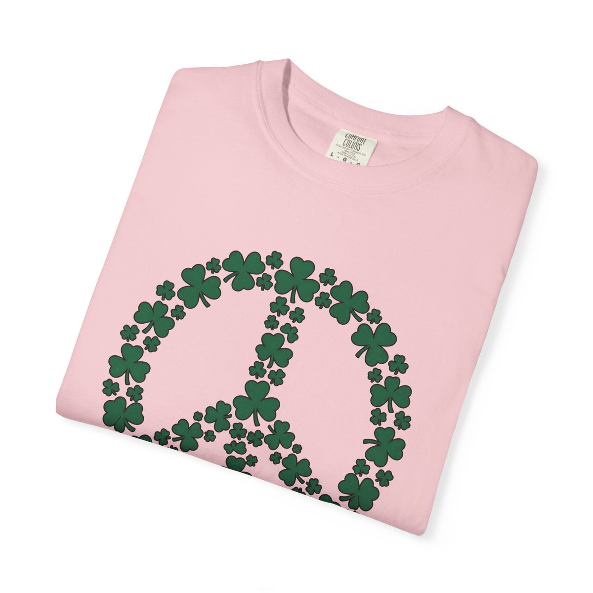 Shamrock Peace Logo Shirt St Patrick's Day Counterculture product image 11