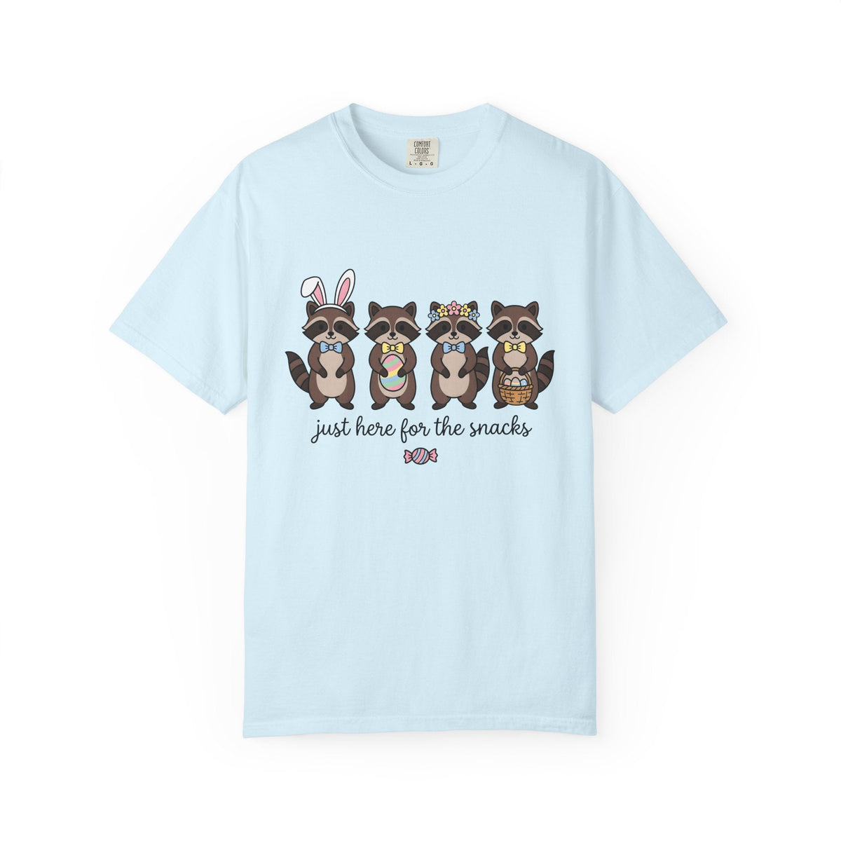 Raccoon Family Shirt Easter Pets Unisex Gift Sweet Tee product image 2