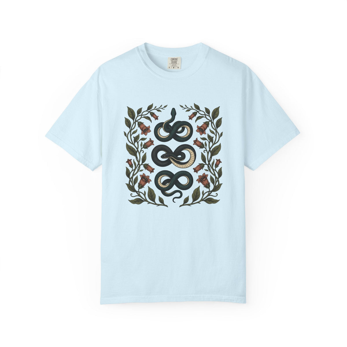 Serpent Flower Shirt Animals & Flowers Outdoors Unisex Gift product image 2