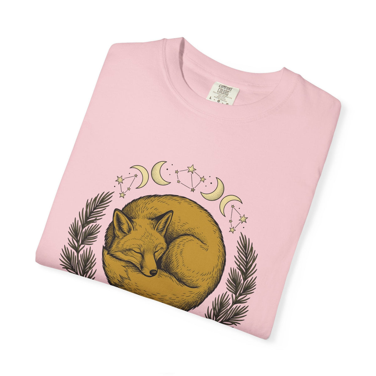 Curled Fox Shirt Boho Chic Outdoors Unisex Gift Tribal Tee product image 11