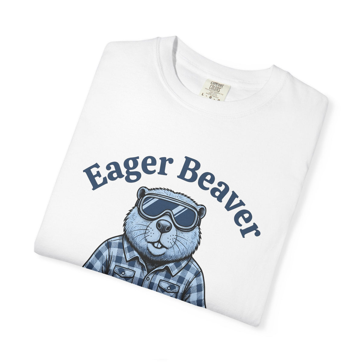 Beaver Mascot Shirt Animal Clothing Unisex Gift Comic Tee product image 5