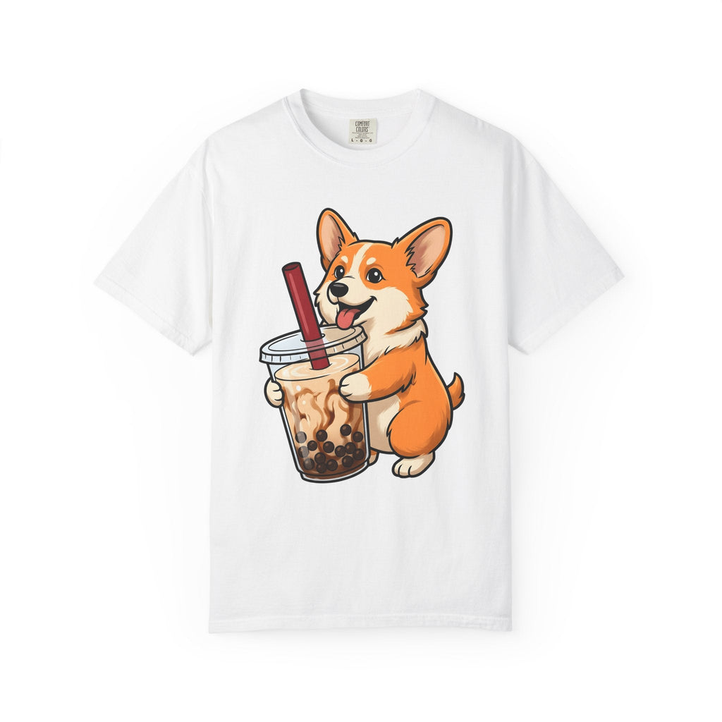 Corgi Dog Shirt Food Unisex Gift Cute Tee Puppy T-Shirt Fan product image 1
