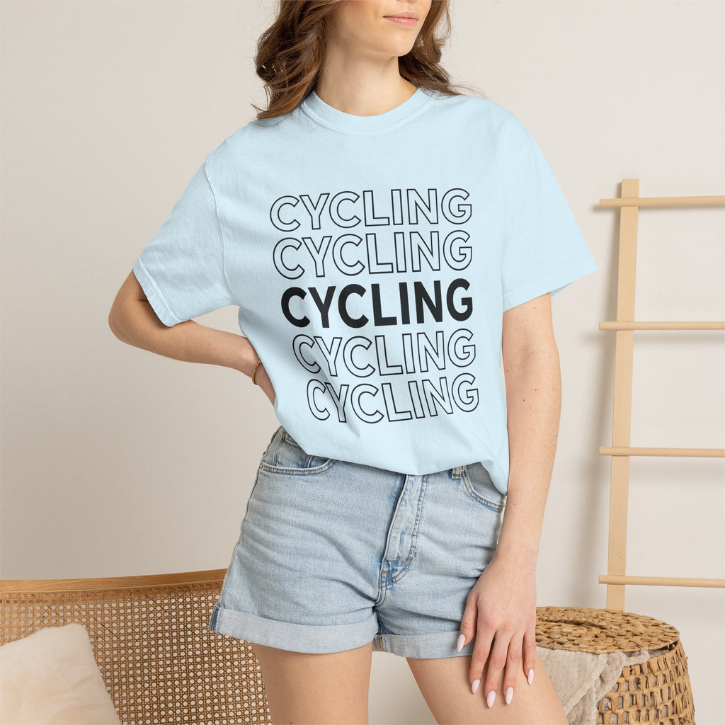 Bike Lettering Shirt Cycling Gym Unisex Gift Strong Tee product image 9