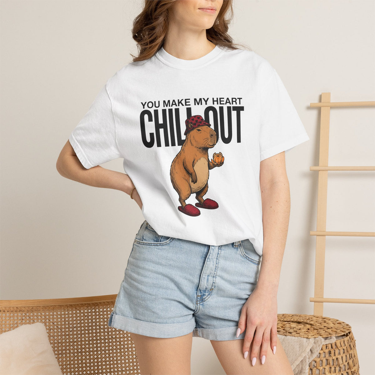 Capybara Graphic Shirt St. Valentine's Day Animal Gift product image 6