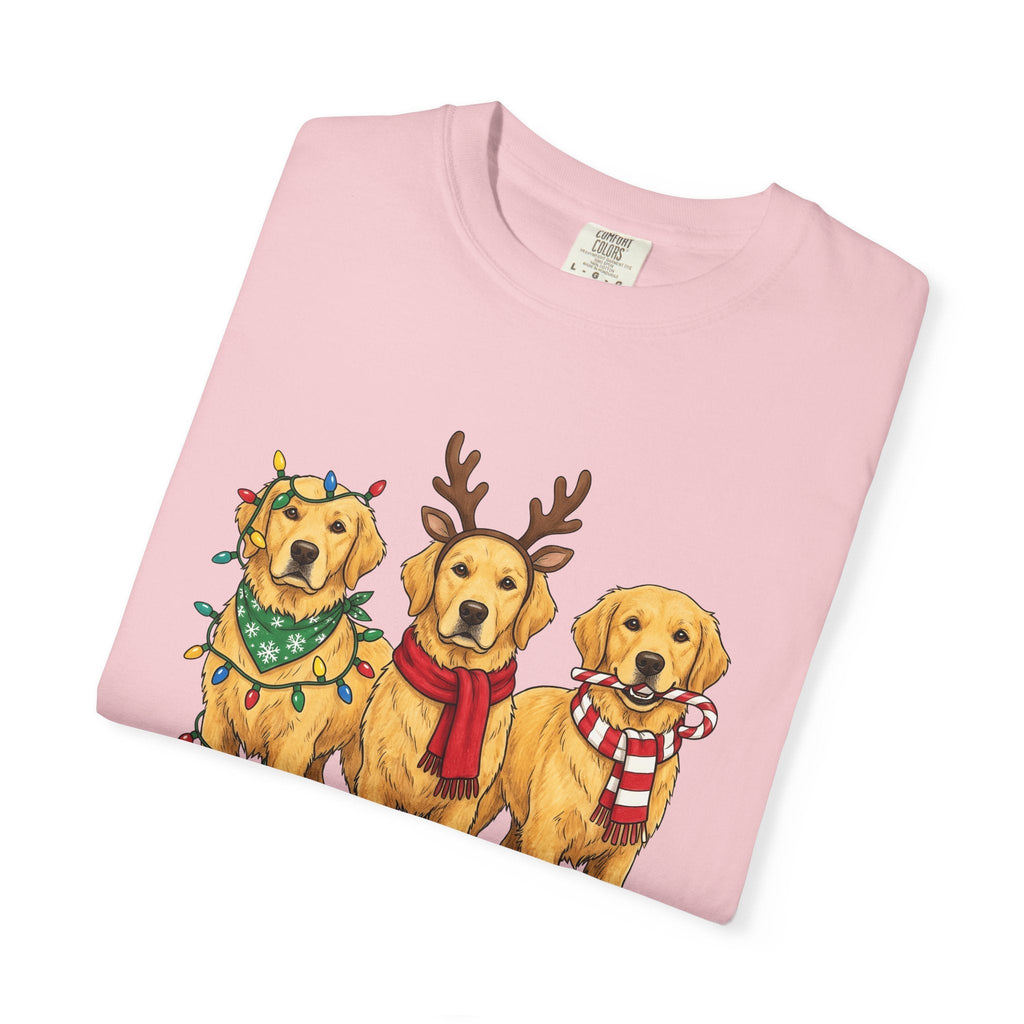 Retriever Dog Shirt Christmas Pets Unisex Gift Sketch Tee product image 11