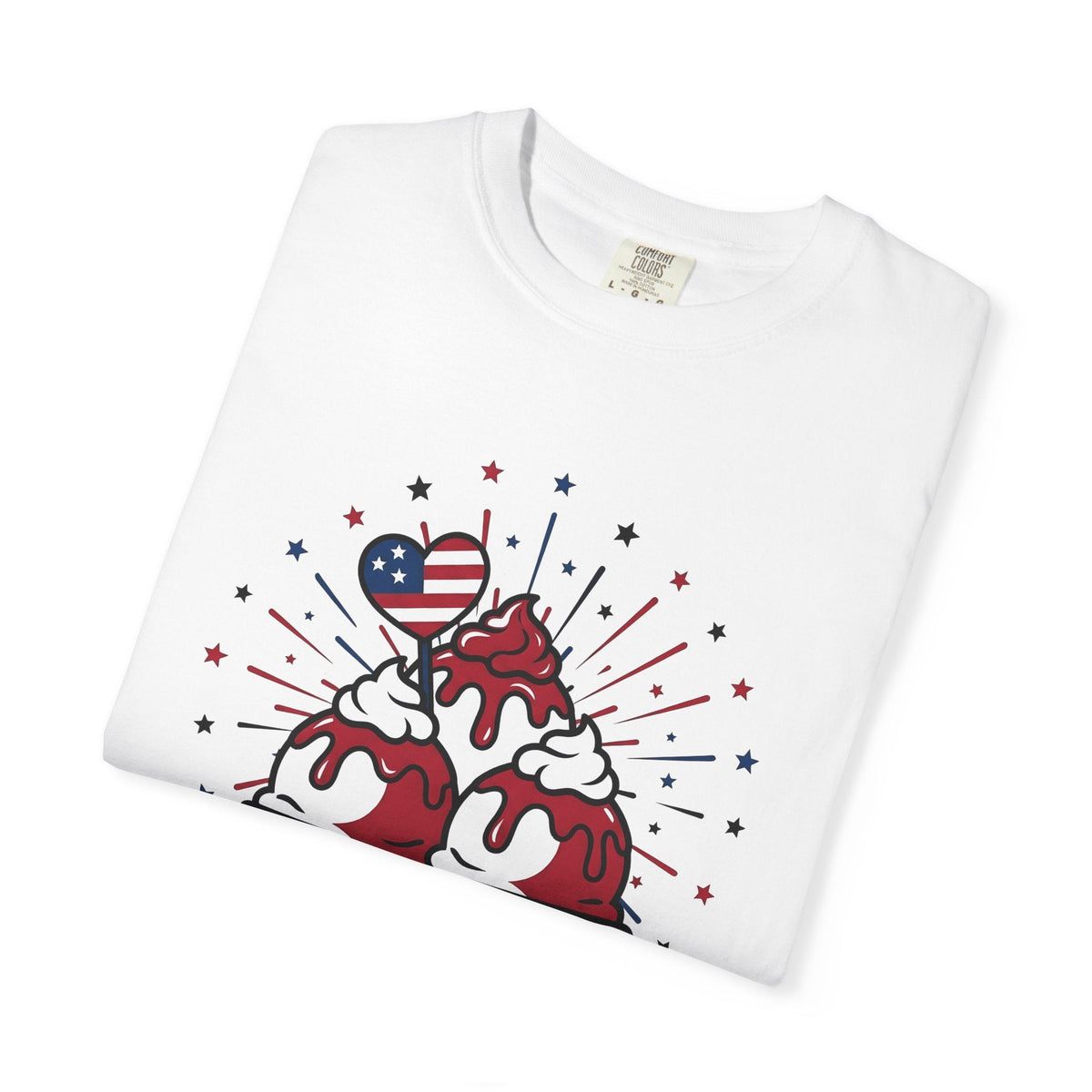 Ice Cream Scoop Shirt Desserts America Unisex Gift Kawaii product image 5