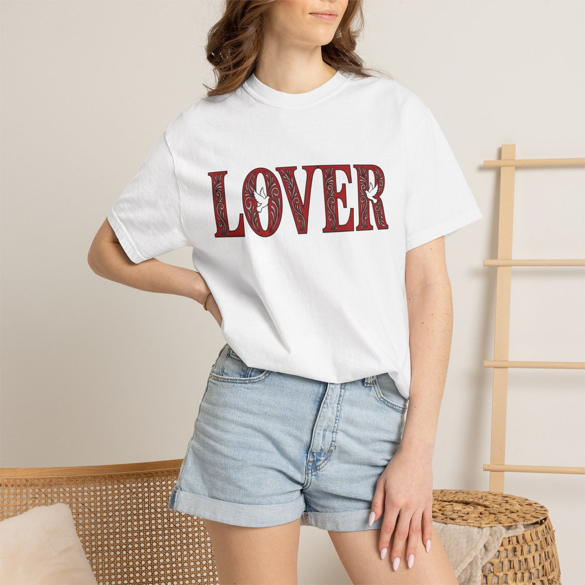 Ornamental Text Shirt Valentines Day Romance Unisex Gift product image 6