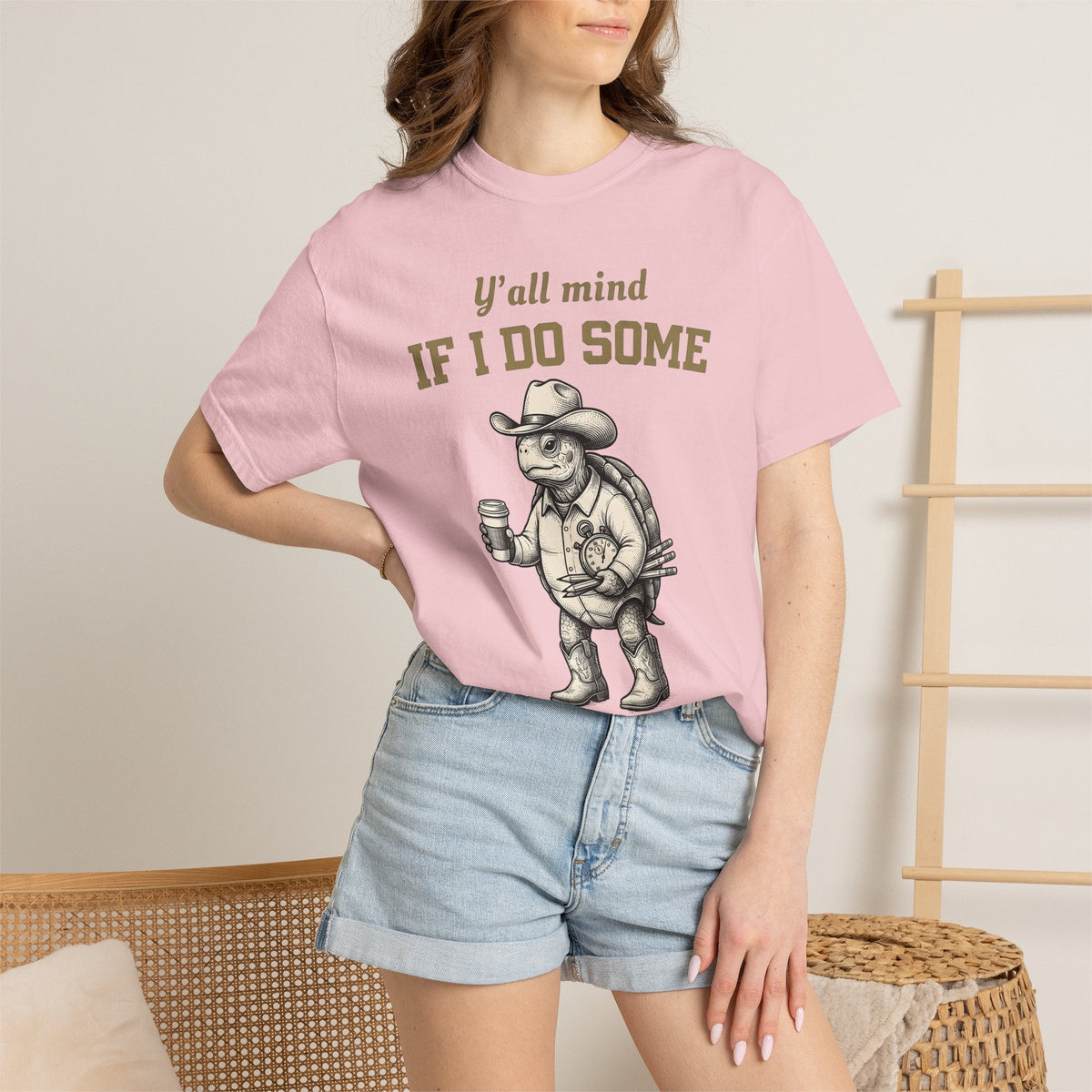 Western Turtle Shirt Teachers Jokes Unisex Gift Retro Tee product image 12