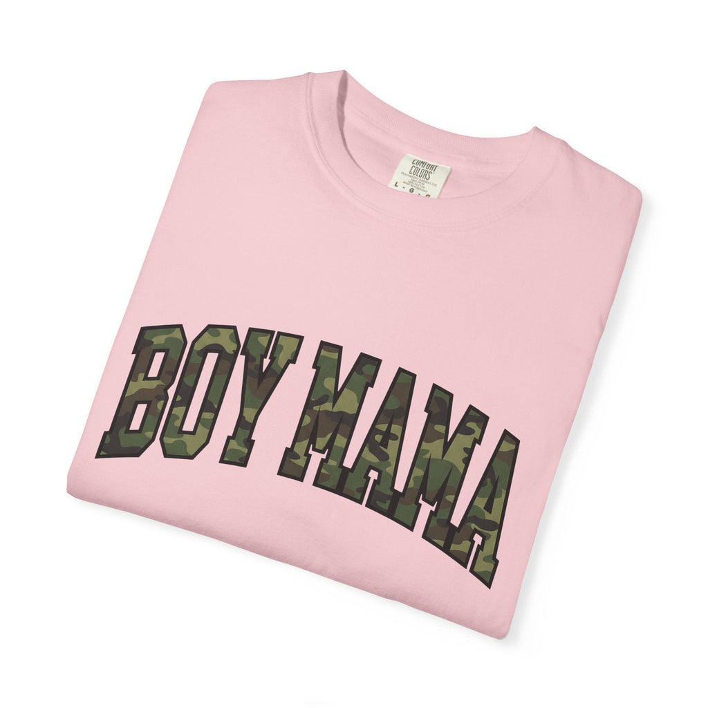Camo Varsity Font Shirt Moms Kin Gift for Women Thick Tee product image 11