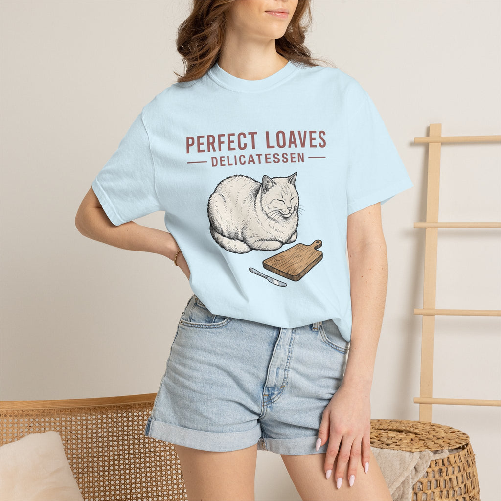 Loaf Cat Shirt Foodie Gift for Women Hand Drawn Tee Kitty product image 9