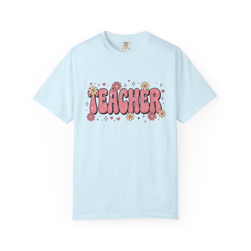 Funky Flowers Shirt Boho Chic School Unisex Gift Pop Art product image 2